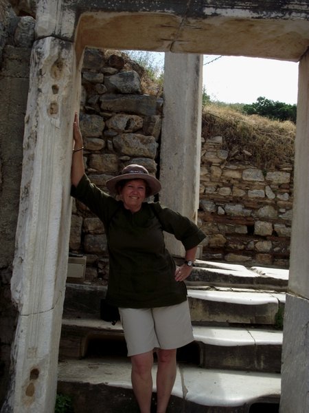 Tourist at Ephesus