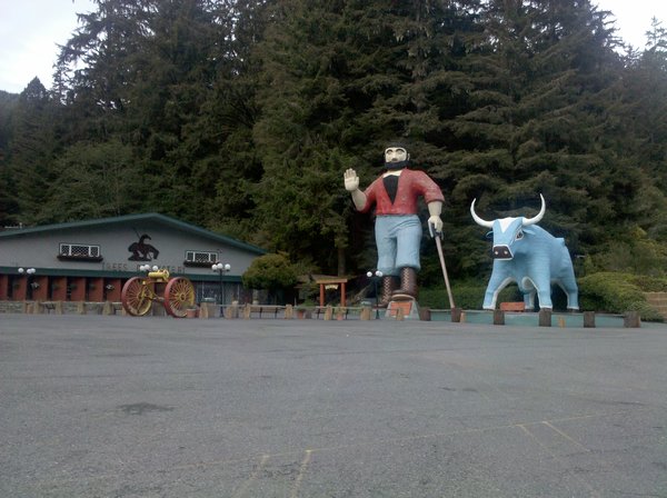 Lumberjack and Bull