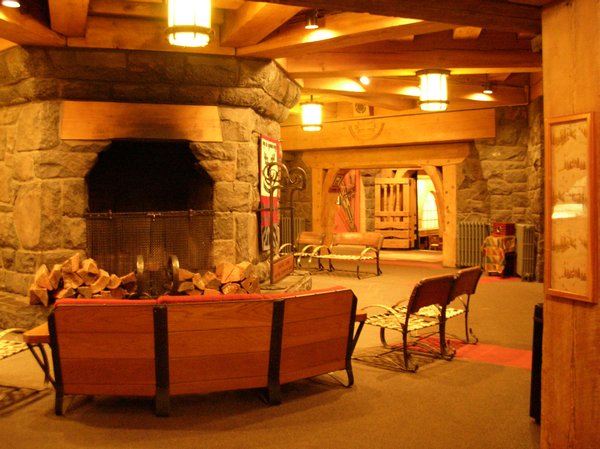 More Timberline Lodge lobby