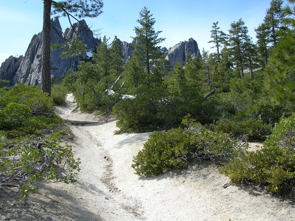 The hike up to Castle Dome