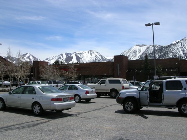 The Vons grocery store in Mammoth Lakes