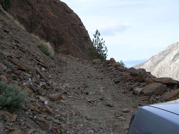 Tungsten mine rocky road