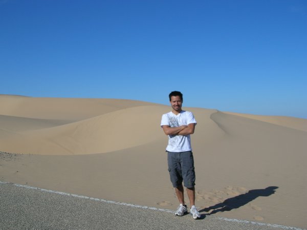 Sonoran sand dunes.
