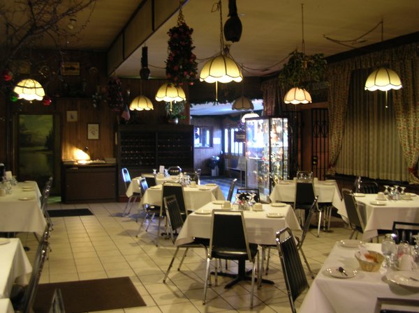 The restaurant half