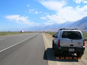 On the way to Independence, CA