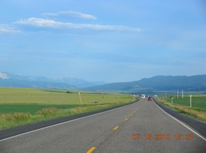 Driving through Idaho
