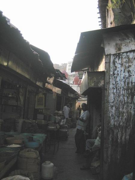 View through the Bazar