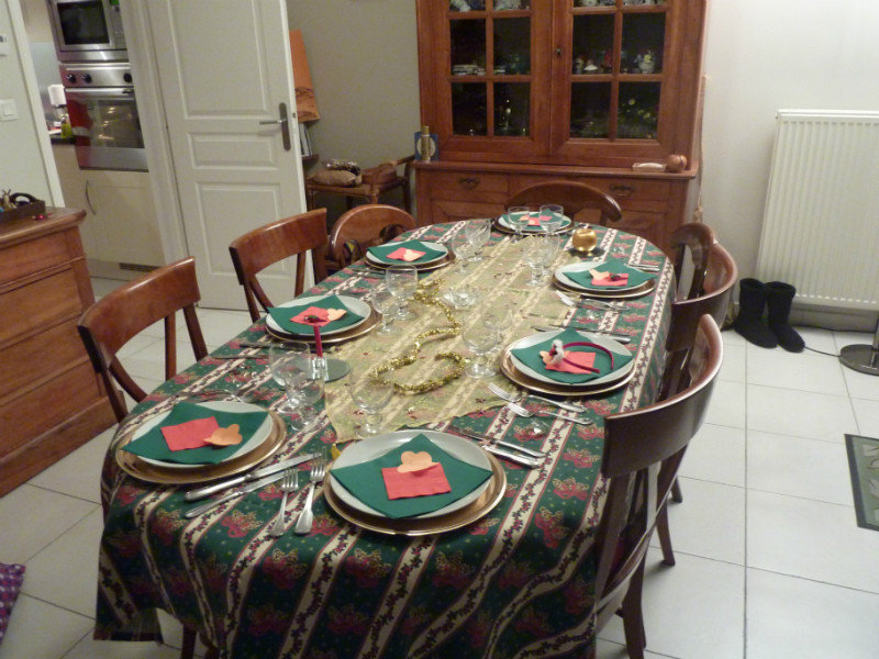The table is set