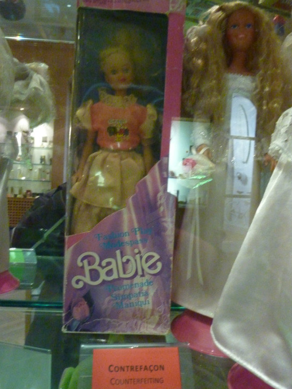 You probably thought that spelled "Barbie"