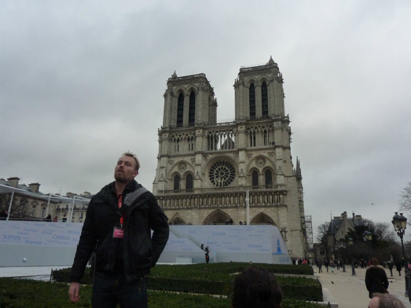 Hunchback saved Notre Dame