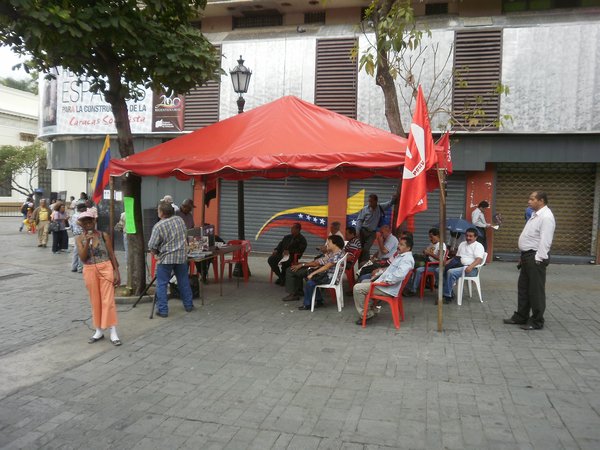 Esquina caliente Plaza Bolivar