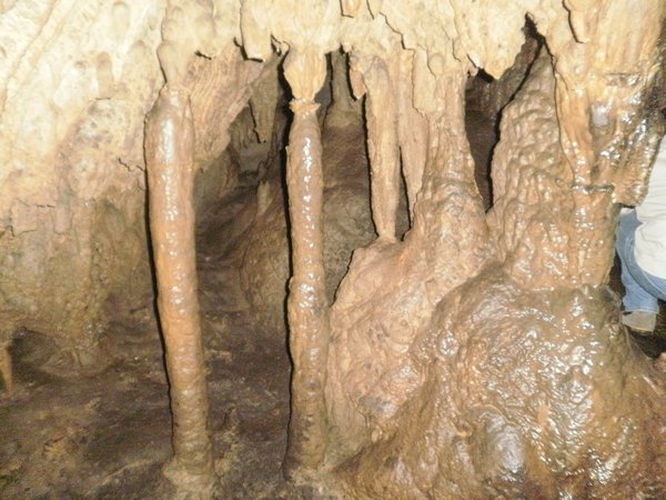 two stalactates