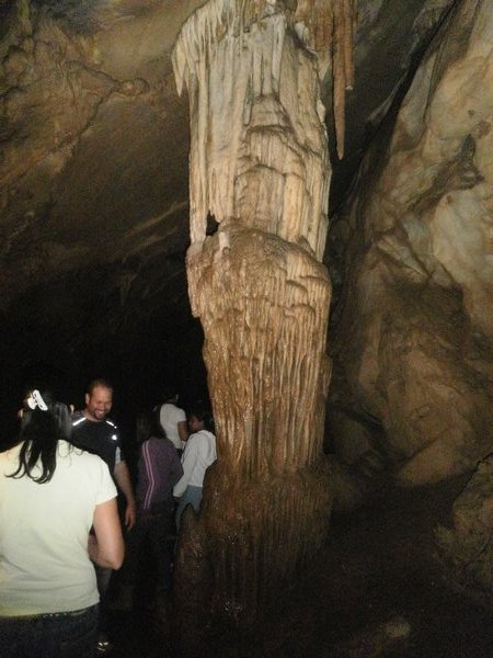 stalagmites or stalactites...