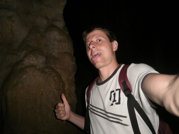 me with a stalagmite or stalactite or whatever it is :)