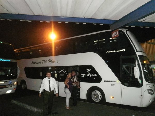 the only luxury thing in Venezuela - the buses