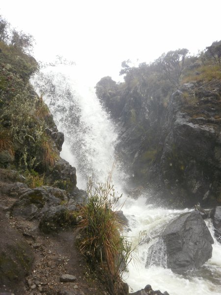 ...yeah, the waterfall