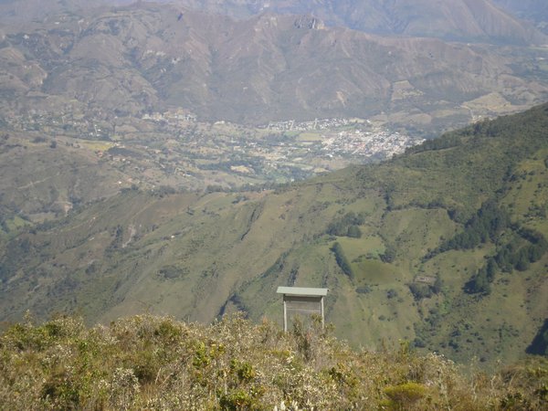 the Vilcabamba town