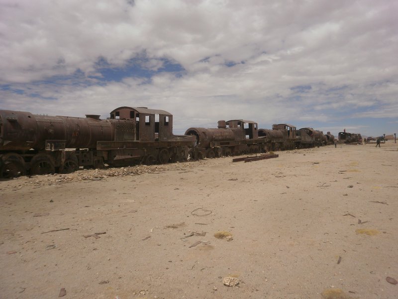 all the machines transported silver from the mines nearby