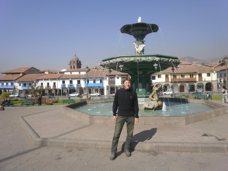 in Cuzco, Plaza San Francisco