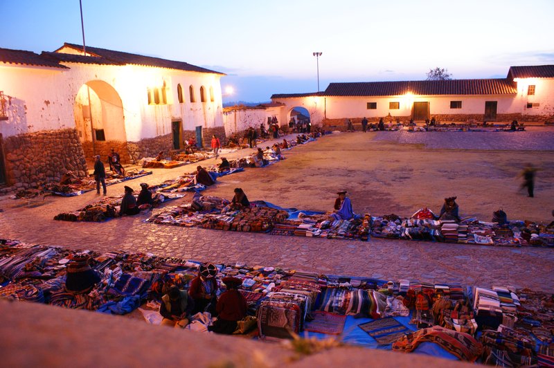 the market in Chinchero