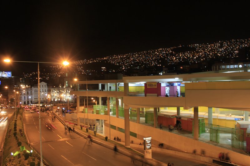 night La Paz