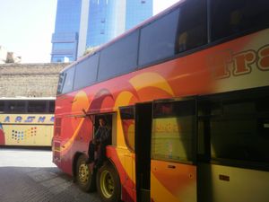 taking the Oruro bus