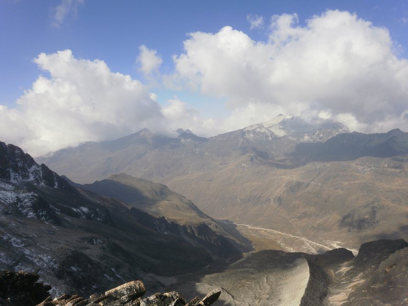 views from the high camp