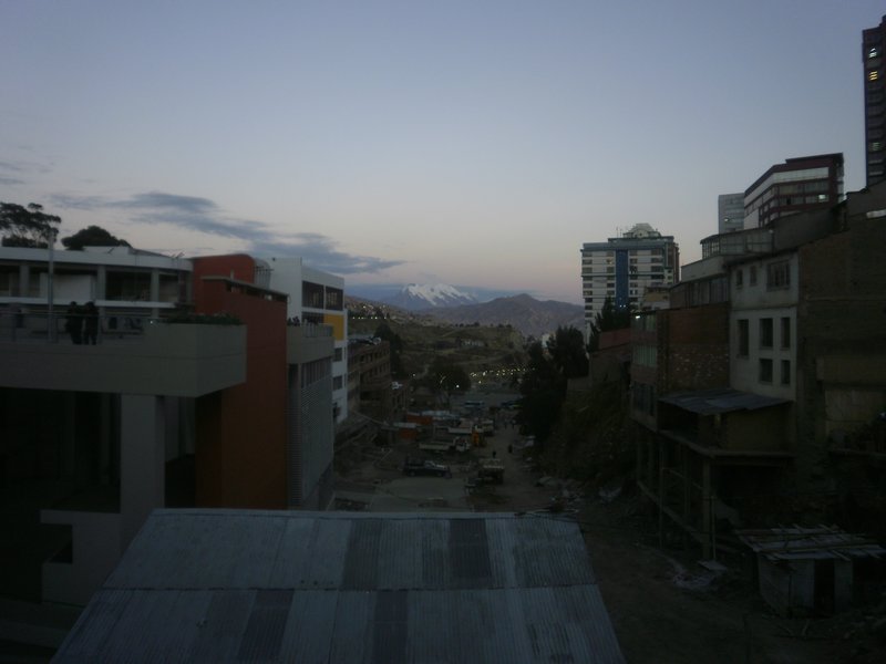 evening in La Paz