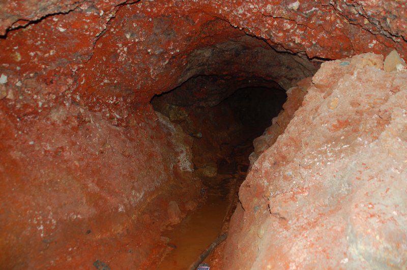 first part of the mines with lot of water