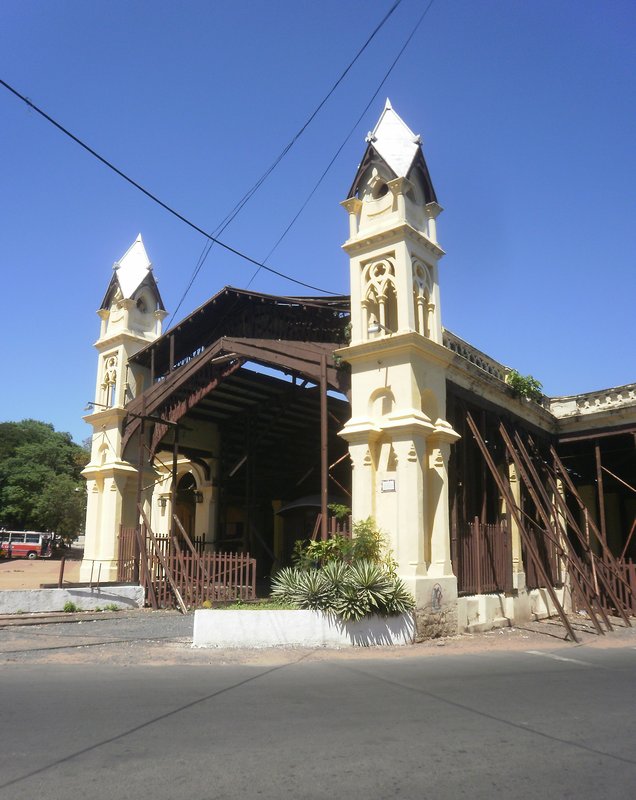 the ancient train station