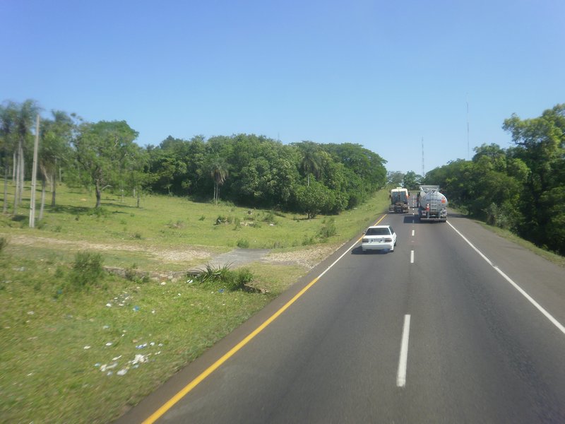 south of Chaco, the Paraguayan vegetation is always green