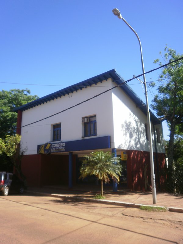 the post office in Puerto Iguazu