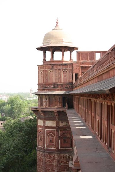 Agra Fort wall