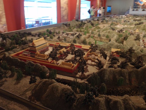 model of the Old Summer Palace