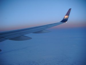 All I saw for the frist 7 hours - The North Pole!
