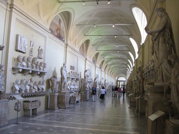 One of the first hallways