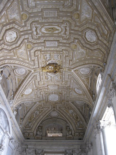 Ceiling of entrance