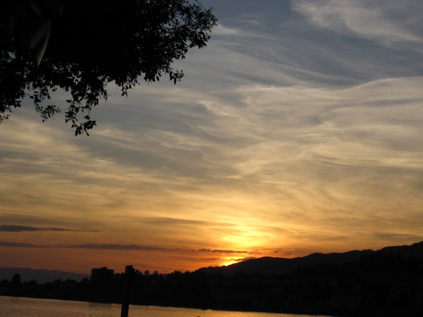 Lake Geneva Sunset 1