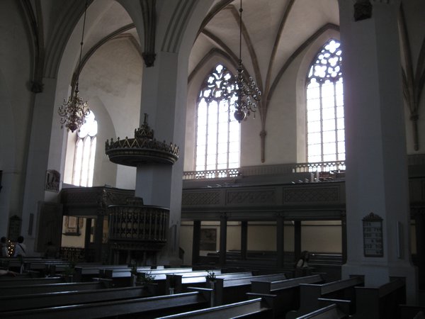 Inside of St. Mary's