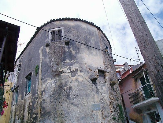 Old building Agii Deka village