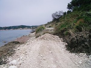 Coast Path to Ag Georgios (NW)