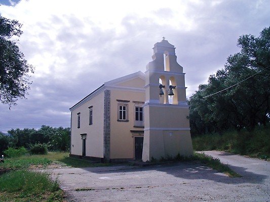 Church with numbered cornerstones, Manatades