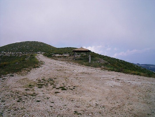 The High Col, no sign of Pantokrator just 600 yards away and 100 meters up!