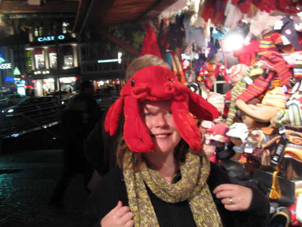 Kel with Lobster Hat