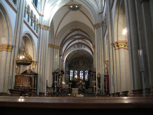 Inside Bonn Cathedral