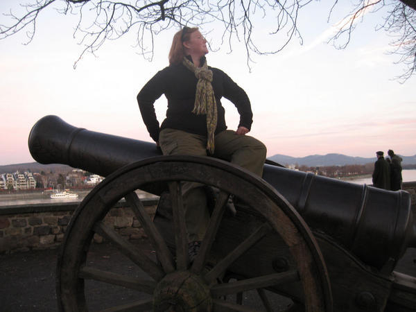 Kel on the Cannon
