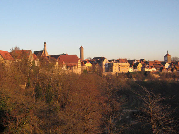 Views from the Walls of Rothenburg