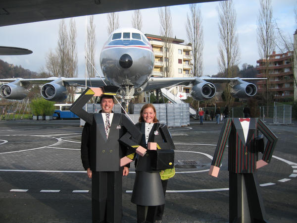 Captain and Stewardess