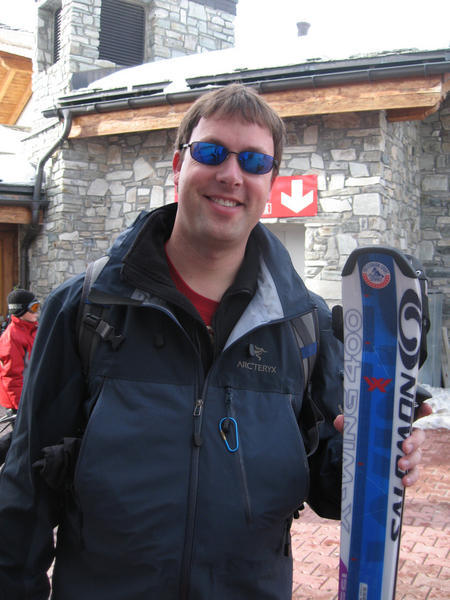 Mike and his Skis