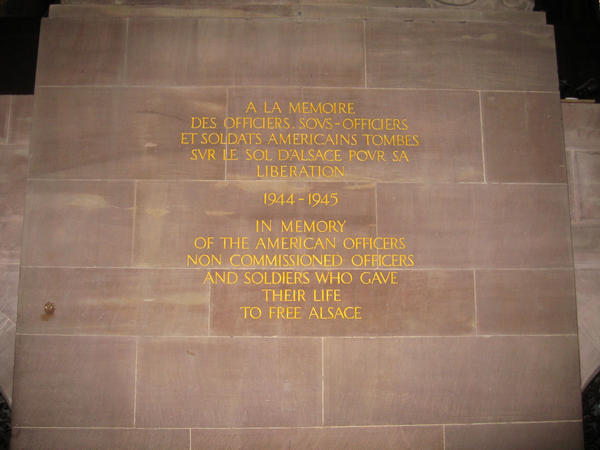 US War Memorial in Notre Dame